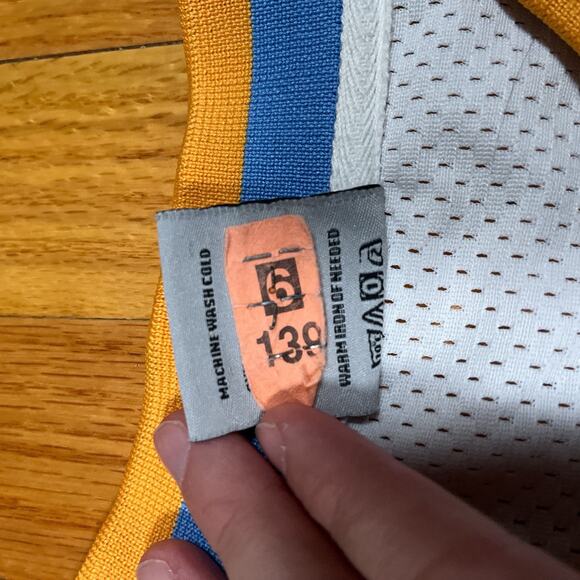 Michael Jordan Laney High School Jersey Size 56 Rare HTF True School Note Stains - Picture 11 of 11